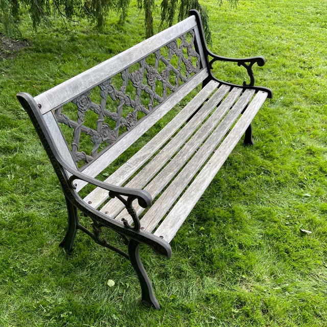 Vintage Cast Garden Bench Patio & Garden Furniture Oshawa / Durham