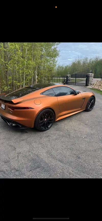 2020 Jaguar F Type SVR mint condition, serviced last summer and parked for the winter. Ready to go....