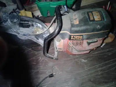 Huskavarna gas axe/concrete cutter, View more