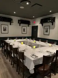 Servers for an Italian restaurant 