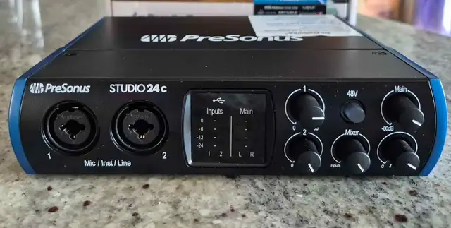 PreSonus Studio 24C Audio Interface in Pro Audio & Recording Equipment in Strathcona County - Image 6