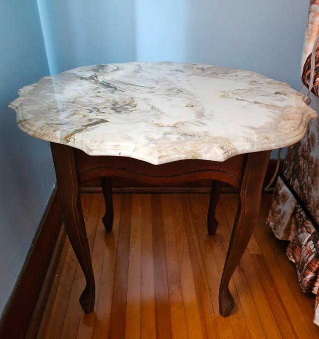 3 Piece marble top coffee table. in Coffee Tables in St. Catharines