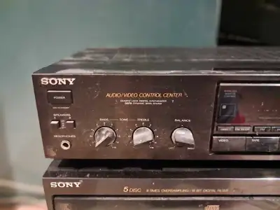 This is a Sony Audio/Video Control Center receiver, perfect for anyone looking to enhance their audi...