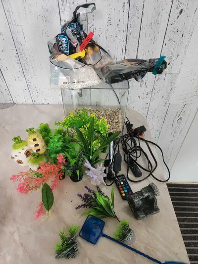 Fish Tank + MANY Accessories, View more