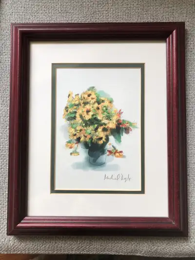 Sunflowers by Michael Doyle East Coast Artist FramedGiclee  , View more