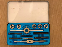 tap and die wrench set, 13 pièces, unc, filtage, imperial size
