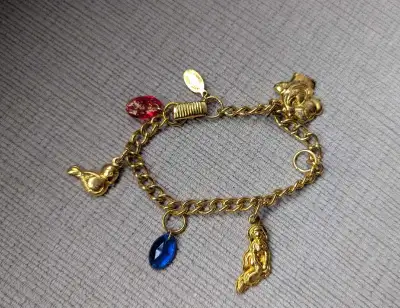 Disney Gold Charm Bracelet, View more