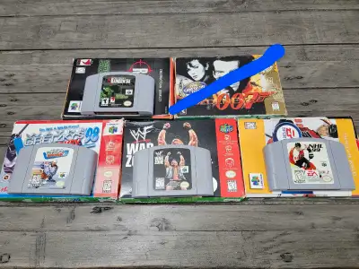 N64/SNES/NES Games , Voir plus