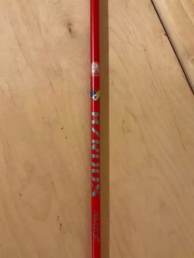 HZRDUS Red Hand Crafted original 75g X flex driver shaft, View more