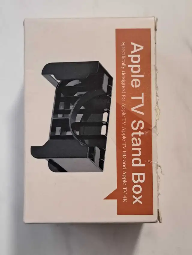 Apple TV Stand BoEzise Apple TV Stand Box For Apple TV Apple TV  in Video & TV Accessories in Markham / York Region - Image 2