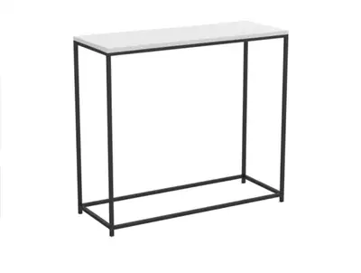 Console Table, Modern, White and Black, View more