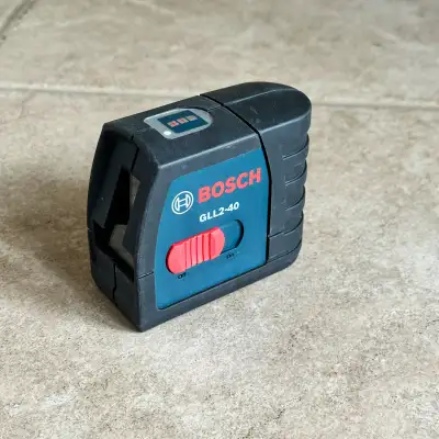 Bosch GLL2-40 Self Leveling Cross Laser Level, View more