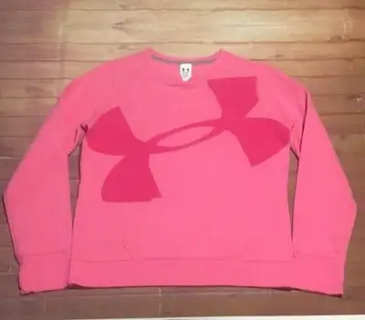 Girls Under Armour UA Hype Crew Cotton Sweatshirt YXL Youth XL, View more