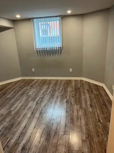 One bedroom basement apartment for rent in Vaughan. Single person preferably