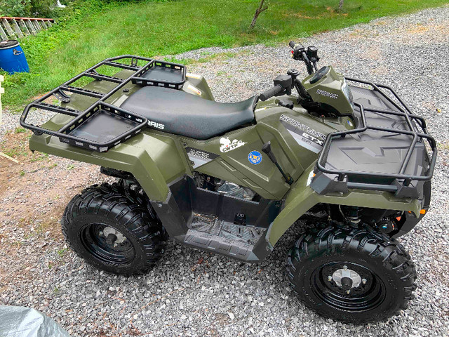 Polaris Sportsman ETX Sage Green - Low Mileage in ATVs in West Island - Image 2