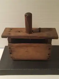 Old Wooden Butter Block