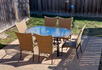 Patio Dining Set- table & 6 chairs