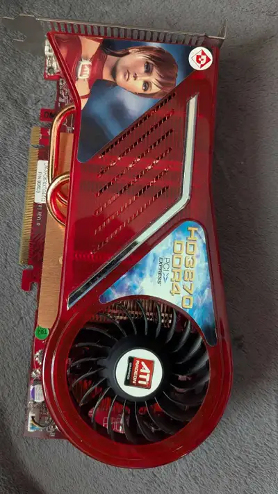 ATI  Radeon HD 3870 Graphic Card, View more
