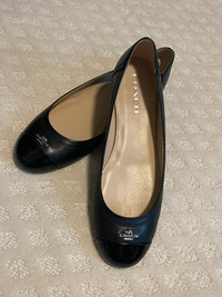 Coach Leather Chelsea Flats Size 9