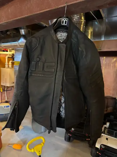 Icon Motorcycle jacket and pants for sale. Lightly used.
