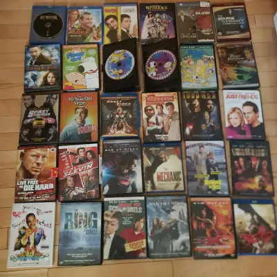 DVD'S/ BLUE RAY/ VHS/ CD'S/ CD HOLDERS, View more
