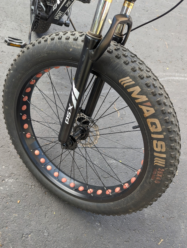 XSD NEWSPEED Fat Tire Mountain Bike, 26" x 4.0 Tires, 21 Speed S in Mountain in Kingston - Image 4