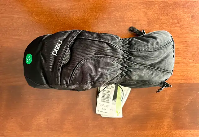 New pair of children's mittens, size XL, Head, black62863737740291127
