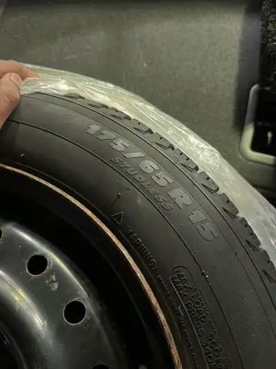 Selling a set of 4 Michelin X-Ice winter tires (175/65 R15) mounted on black steel rims. Used for on...