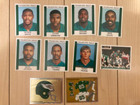 Lot of 10 1988 Panini Philadelphia Eagles football stickers$7