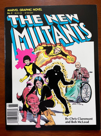 Marvel Graphic Novel #4 (6th print)  “The New Mutants”