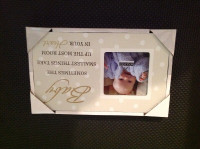 Baby picture frame