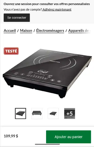 Plaque à Induction Master Chef, View more
