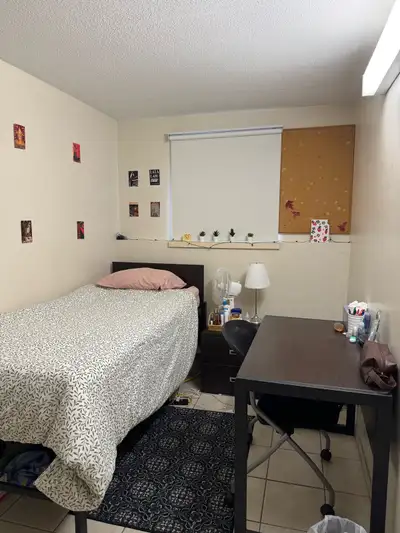 Looking for a female student to sublet a spacious, furnished bedroom in an all-girls apartment from...
