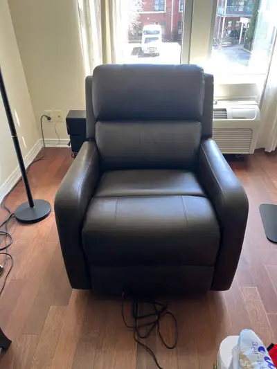 Leather Power Recliner, View more