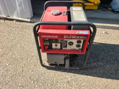 Honda Generator 3000 Watt, View more