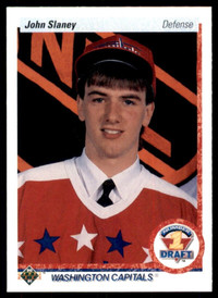 JOHN SLANEY ... ONLY ROOKIE CARD ... 1990-91 Upper Deck (20=$8)