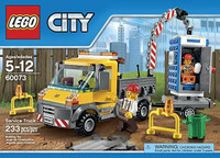 LEGO  60073  City Demolition Service Truck