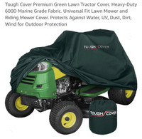 Premium lawn tractor / riding mower cover