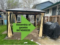 gazebo installation  Barrie Ontario Preview