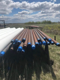 4.5 inch drill stem - heavy wall drill pipe 15' lengths