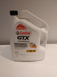 5W30, motor oil, Castrol GTX ultraclean
