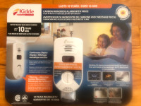 KIDDE CARBON MONOXIDE DETECTOR (BRAND NEW)