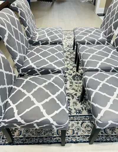 6 dining table chairs , View more