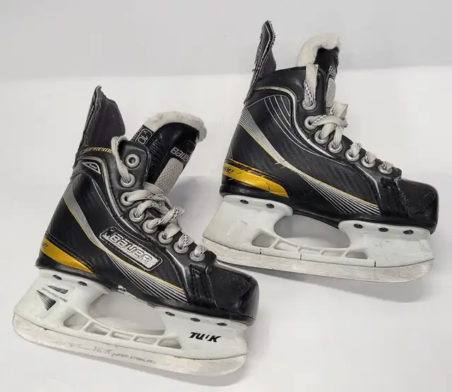 Bauer Supreme Lightspeed Pro One80 Ice Hockey Skates Size Y10D in Hockey in Windsor Region - Image 2