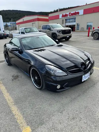 Clean well maintained SLK 55. Garage stored only ever summer driven. Just not getting it out enough....