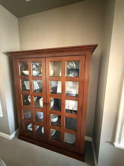 Wooden China Cabinet, View more