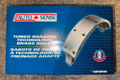 Brand new brake shoes. Still in box. Fits 1987-96 Ford F-150 and Bronco. $25.