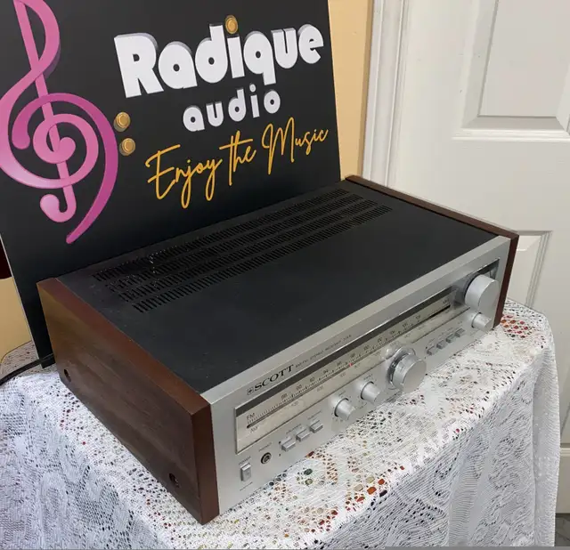 Vintage Scott 25 WPC Stereo Receiver – Silverface Classic	325R in Stereo Systems & Home Theatre in Ottawa - Image 5