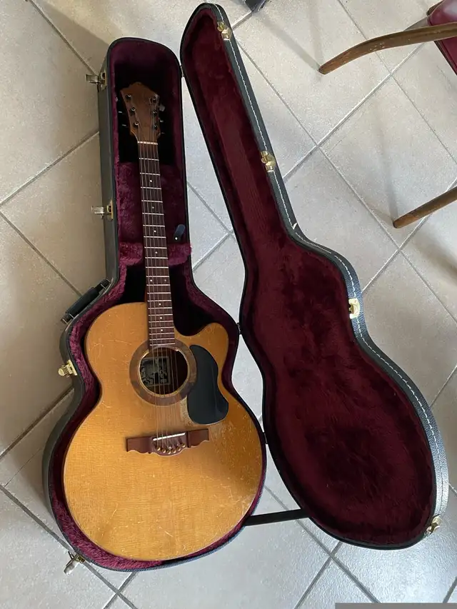 Custom acoustic Guitar by Olivier Breton in Guitars in City of Montréal - Image 5