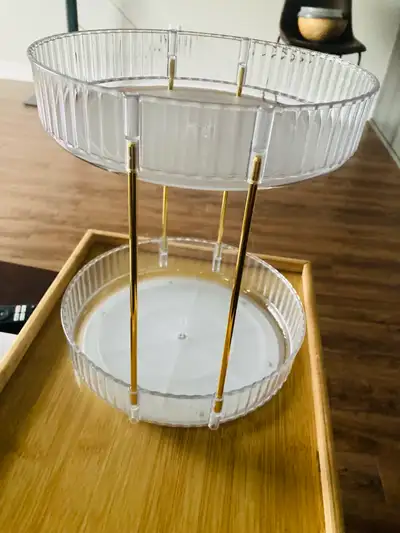 2-Tier Acrylic Cosmetic Organizer, View more
